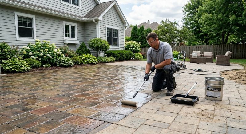Concrete Patio Sealing in Kansas City, KS