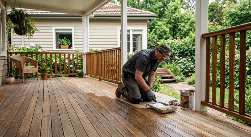 Deck Sealing in Kansas City, KS
