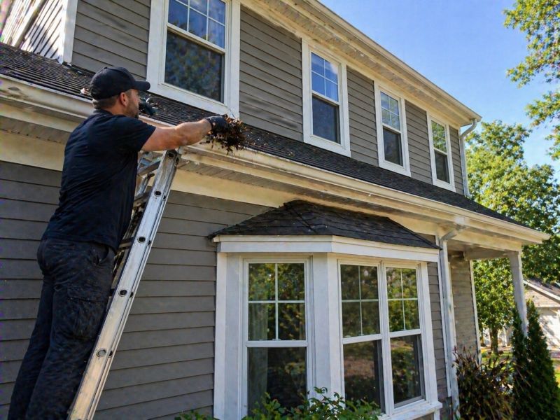Clogged Gutter Clearing in Longmont, CO