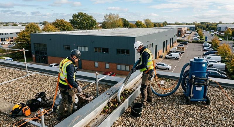 Commercial Gutter Unclogging in Littleton, CO