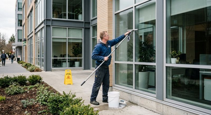 Commercial Window Washing in Denver County, CO