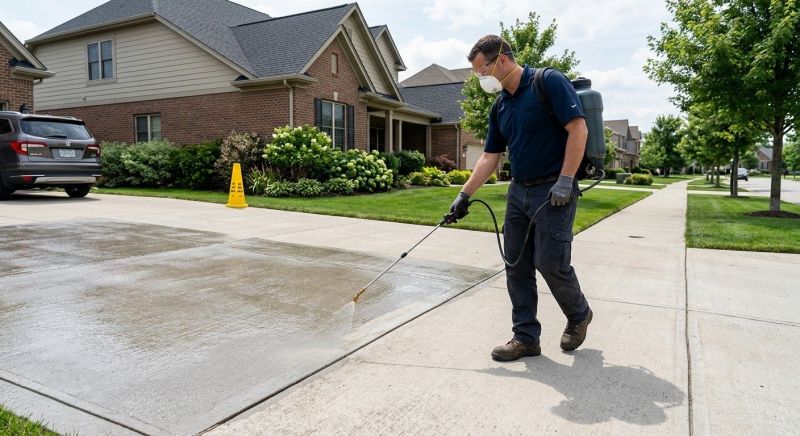 Concrete Driveway Sealing in Puyallup, WA