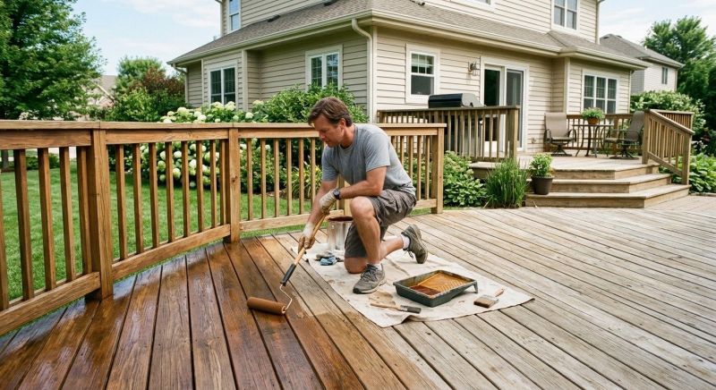 Deck Sealing in Renton, WA