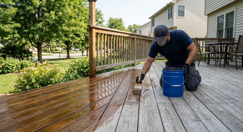 Deck Sealing in Kitsap County, WA