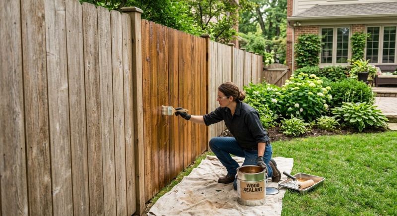 Fence Sealing in Seattle, WA