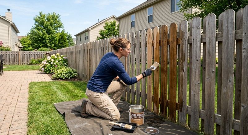 Fence Sealing in Alpharetta, GA
