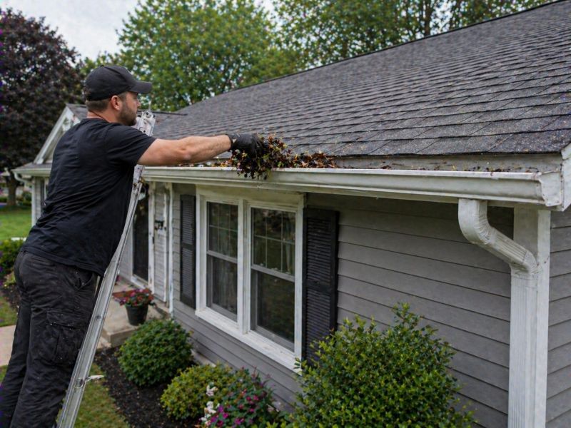 Gutter Downspout Unclogging in Arvada, CO