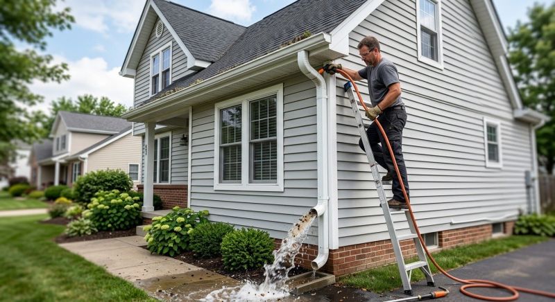 Gutter Downspout Unclogging in Richmond, VA