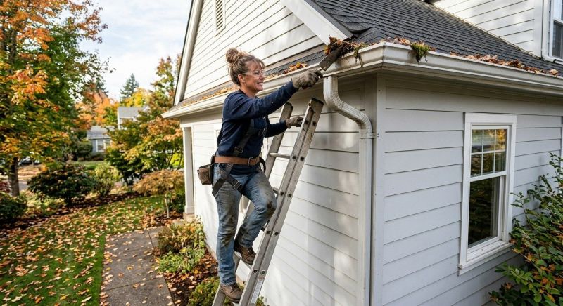 Gutter Downspout Unclogging in Rochester, NY
