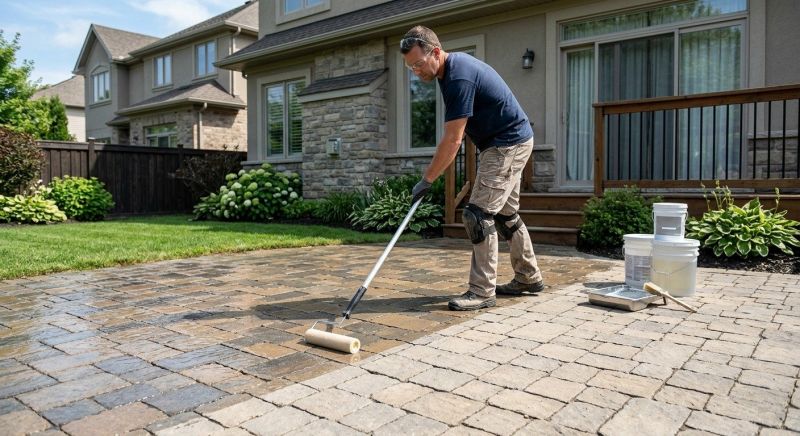 Hardscape Sealing in Kansas City, KS