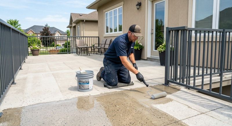 Pool Patio Sealing in Redmond, WA
