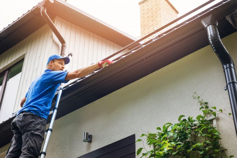 Rain Gutter Clearing in Fredericksburg, VA