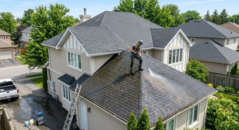 Shingle Roof Washing in Vancouver, WA