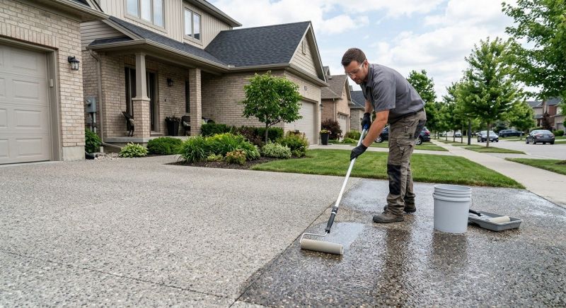 Sidewalk Concrete Sealing in Renton, WA